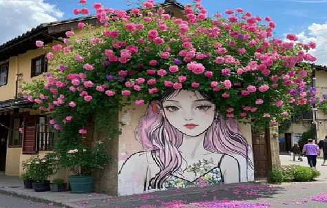 无为怎么设计网红打卡墙绘