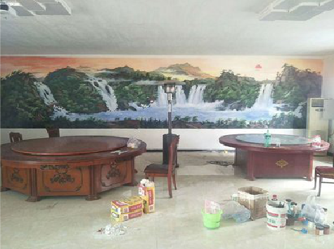 无为墙绘-写实风景