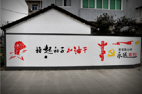 无为乡村振兴墙体彩绘