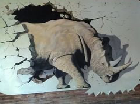 无为在墙绘中，如何绘制3D效果？