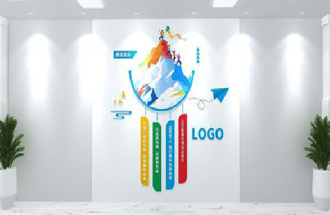 无为公司企业形象墙的工艺材料有哪些？