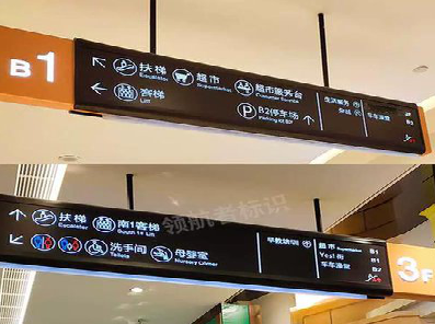 无为如何通过商场标识牌引导客流分布？